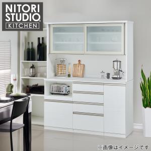 ニトリ　140cmキッチンボード　高さ96cm ニトリ キッチンボード(140 WH) 期間限定価格：9/24まで