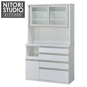 ニトリ 幅120cm キッチンボード(リガーレ50TH-120KB/H50-60T/H50