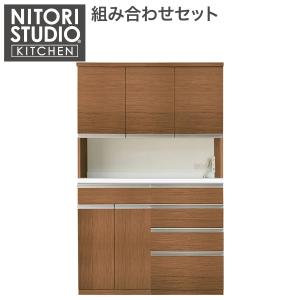 ＊東京都付近限定品＊NITORI キッチンボード 食器棚 リガーレ160 楽天市場】キッチンボード(リガーレGH160D50OPCJ GYBKG) ニトリ