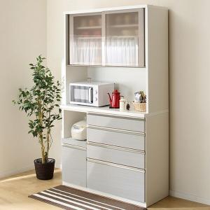 ニトリ（NITORI） 幅120cm キッチンボード(リガーレ50TH-120KB/H50-60T