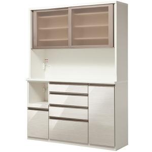 ニトリ（NITORI） 幅120cm 上置き(ラピス2BK120 ピュアホワイト H33