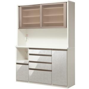 ニトリ（NITORI） 幅157cm 上置き(ラピス2BK157 ホワイトウッド H33