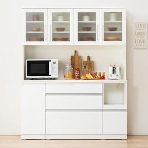 ニトリ 幅150cm 食器棚(レジューム 150TG-S WH/150QL-R WH) 期間