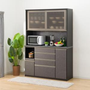 ニトリ（NITORI） キッチンカウンター(ラピス140 ブラック) キッチン