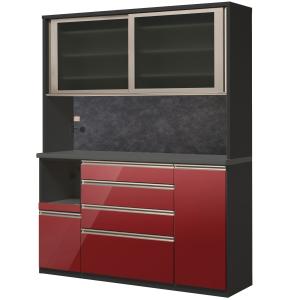 【美品】ニトリ　キッチンボード　（レンジボード） ニトリ（NITORI） 幅157cm キッチンボード(ラピス 157 ホワイト