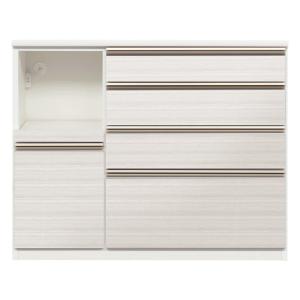 ニトリ（NITORI） キッチンカウンター(リガーレ120CT WH) キッチン収納