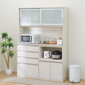 ニトリ 幅120cm キッチンボード(リガーレ50TH-120KB/H50-60T/H50