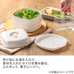 二品作れるレンジせいろ蒸し器 ニトリの詳細画像4