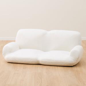 肘付きローソファ ふっくらパン シュガー (W...の詳細画像4