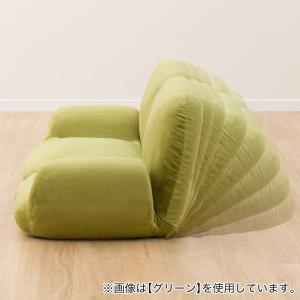肘付きローソファ ふっくらパン シュガー (W...の詳細画像5