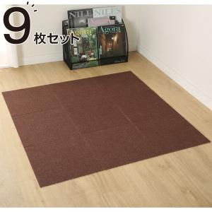 ニトリ 洗える 吸着 タイルマット 45㎝ ブラウン 8枚入り×7セット 洗える吸着タイルマット 8枚入り(45×45cm BR) | ニトリネット
