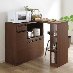 ニトリ（NITORI） 両面使える間仕切りカウンター （KM01CT150 ダーク