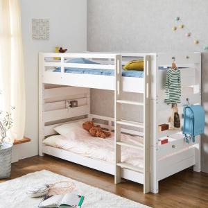 ニトリ（NITORI） ベッド 2段ベッド +エキストラベッドセット(KN01 WH
