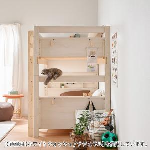 永く使える安心・頑丈二段ベッド(WW/LGY)...の詳細画像1