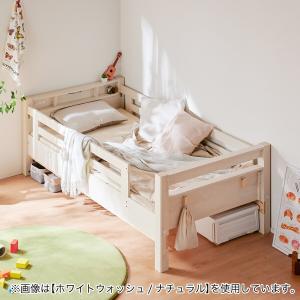 永く使える安心・頑丈二段ベッド(WW/LGY)...の詳細画像3