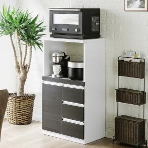 ニトリ（NITORI） 幅57.5cm 家電たっぷりレンジボード (引出しタイプ