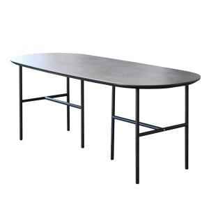 ニトリ セラミックダイニングテーブル(セーラル150BE/BKスチール脚