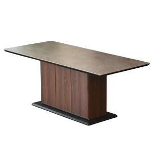 ニトリ セラミックダイニングテーブル(セーラル150BE/BKスチール脚