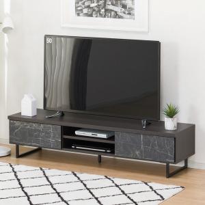 ニトリ（NITORI） 光沢のある大理石柄テレビボード (WH) : ニトリ