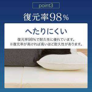 【期間限定価格:8/27まで】3つ折り高反発マ...の詳細画像3