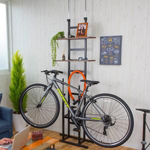 突っ張り自転車スタンド(BS821 BK) ニトリの詳細画像1