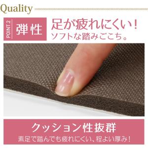 弾力感が心地よい拭けるキッチンマット 厚み6m...の詳細画像3