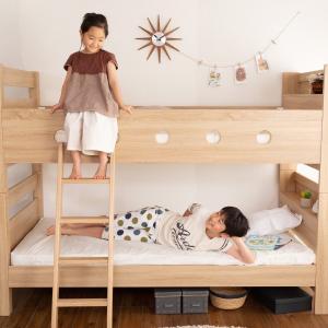 宮付き木目調二段ベッド(ナチュラル) ニトリの詳細画像2