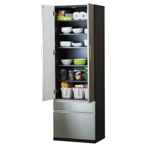 ニトリ 幅60cm 食器棚(シナモ60 WH) キッチンボード ダイニングボード