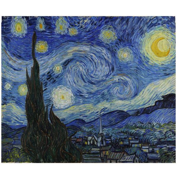 世界名画ポスター 星月夜 F3 ニトリ