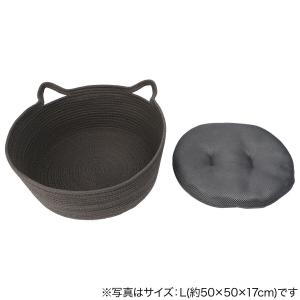 ロープ ペットベッド(XXL グレー) ニトリ