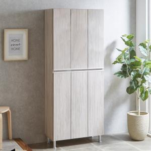 【3月中旬頃まで出品】【日本製】シューズボックス ホワイト幅75cm ハイタイプ 3月中旬頃まで出品】【日本製】シューズボックス ホワイト幅75cm