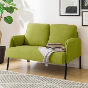 ニトリ しっかりとした座り心地 コンパクトソファ15120（YE