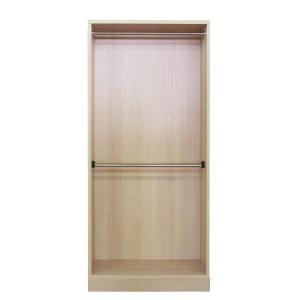 ニトリ（NITORI） ワードローブ(アーデル2 80WR DBR分割) : ニトリ