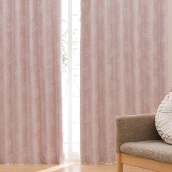 遮熱・遮音・遮光ドレープカーテン（ハナ 100X178X2RO DH53） デコホーム 2枚 2枚 ...