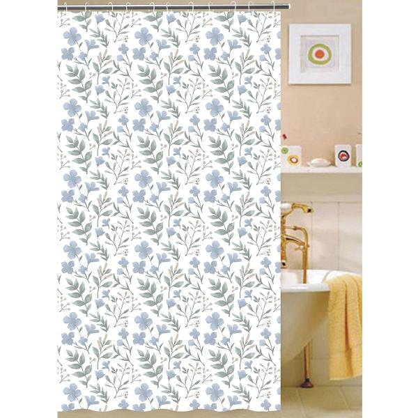 シャワーカーテン（BL 135x180 QE02） デコホーム ニトリ