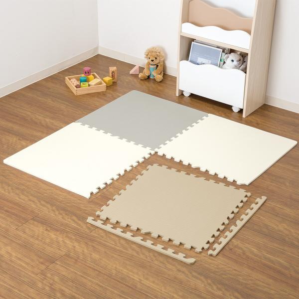 パズルマット 72枚入り フチ付き（PE01-J フチツキ LMO） デコホーム　ニトリ