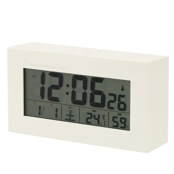 電波デジタル時計 WH FY01 デコホーム ニトリ