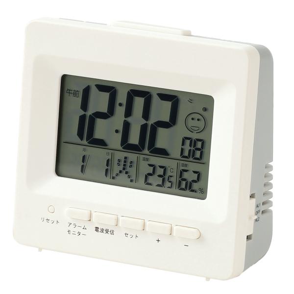 電波デジタル時計 WH FY02 デコホーム ニトリ