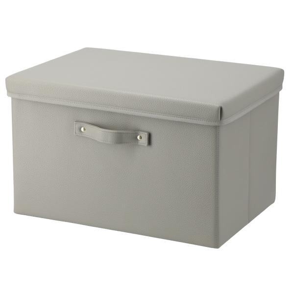 収納BOX(フタアリ グレー NT232) デコホーム ニトリ