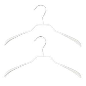 すべりにくいジャケットハンガー M(幅37cm ホワイト 2本組) デコホーム ニトリ｜ニトリ Yahoo!店