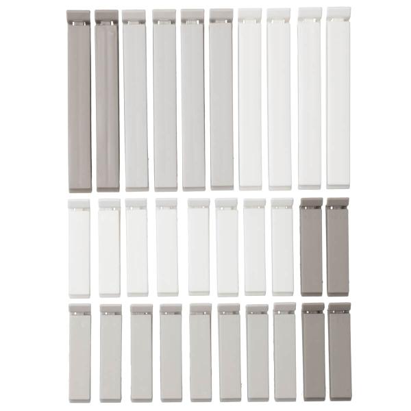 袋止めクリップ(30個入り MO FC01) デコホーム ニトリ