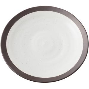 ニトリ（NITORI） 超軽量特大皿 カル：エクレ（2色蓮根） : ニトリ