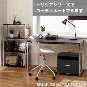 デスク(N トリシア 120 BK) ニトリの詳細画像3