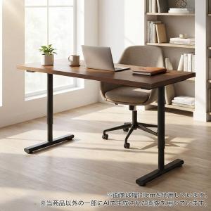 デスクプレフェセット(天板100MBR/T型脚 69BK) ニトリ