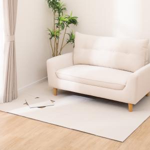 ニトリ 洗える吸着タイルマット 消臭タイプ 8枚入り(45×45cm BE