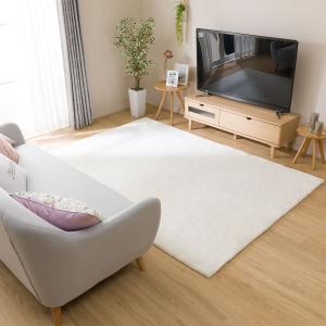 ニトリ アクセントラグ(ウサギラグ3 140X200 RO US04) 無地