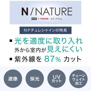 採光・遮像レースカーテン(Nナチュレシャイン ...の詳細画像3