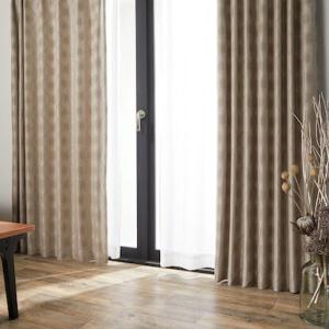 バラ売り可、遮熱・遮音カーテン(パーシャ ブラウン 100X200片開き