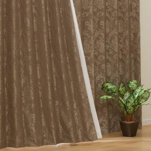 ニトリ 遮光2級・遮熱カーテン(PK021 ブラウン 100X178X2