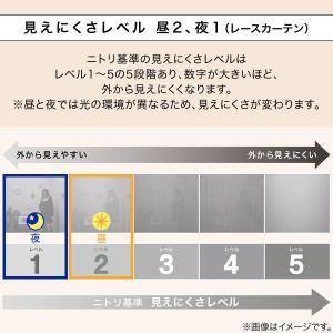 カーテン&レース 4枚セット(RP008 GR...の詳細画像4